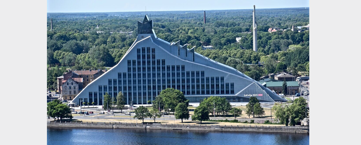 The National Library of Latvia (Castle of Light Library)